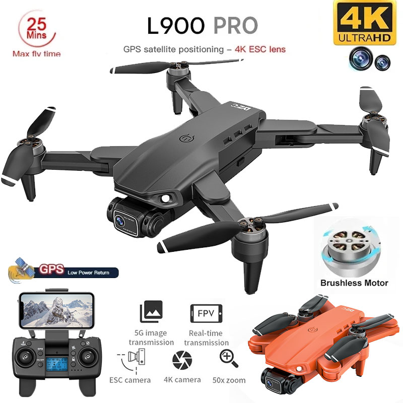 L900 Pro GPS Drone 4K Professi - Drone Racing Camera review and price